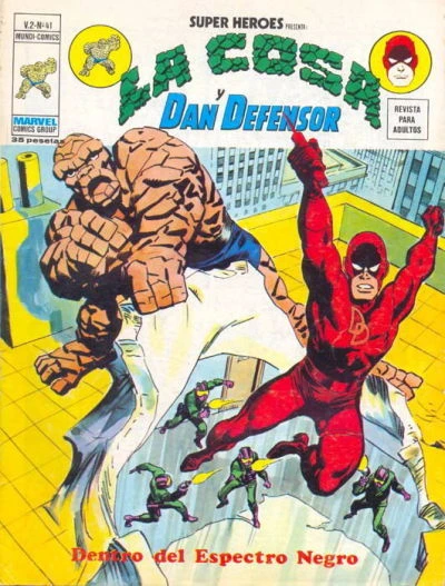 Cover of La Cosa y dan Defensor