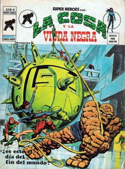 Cover of La Cosa y la Viuda Negra