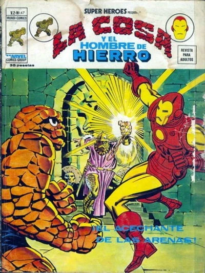 Cover of La Cosa y el Hombre Hierro