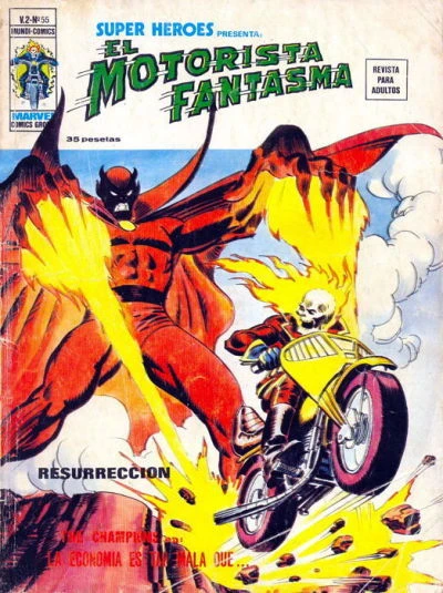 Cover of El Motorista Fantasma