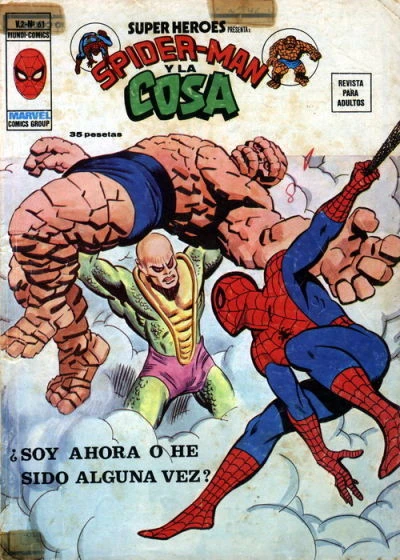 Cover of Spider-Man y la Cosa