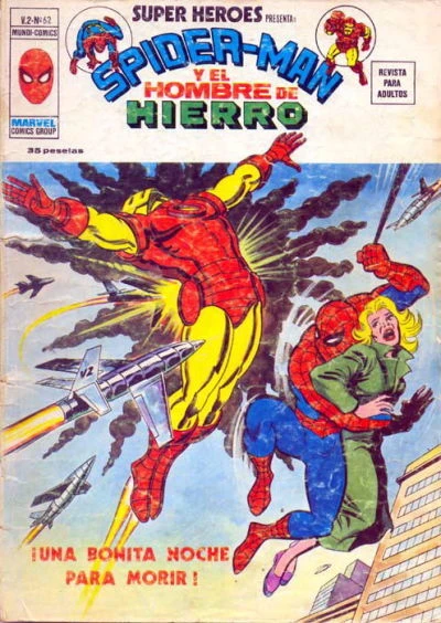 Cover of Spider-Man y el Hombre de Hierro