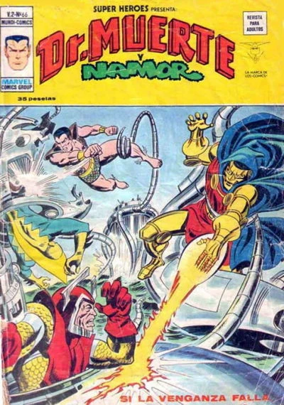 Cover of Dr Muerte y Namor