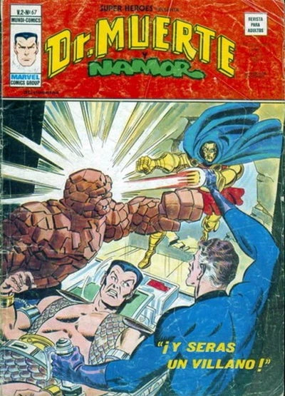 Cover of Dr. Muerte y Namor