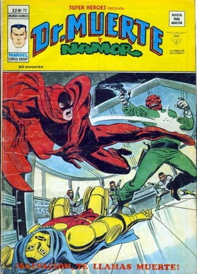Cover of Dr. Muerte y Namor