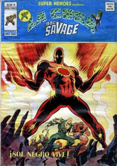 Cover of La Cosa Doc Savage