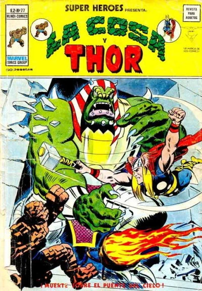 Cover of La Cosa y Thor