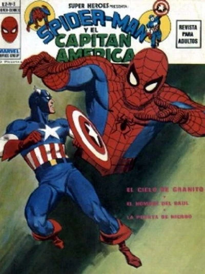 Cover of Spider-Man y el Capitan America