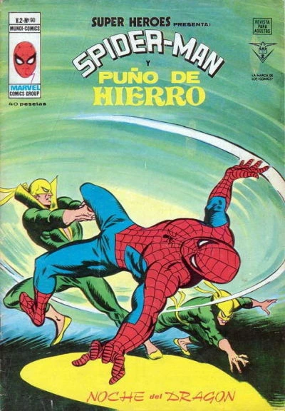 Cover of Spider-Man y Puno de Hierro