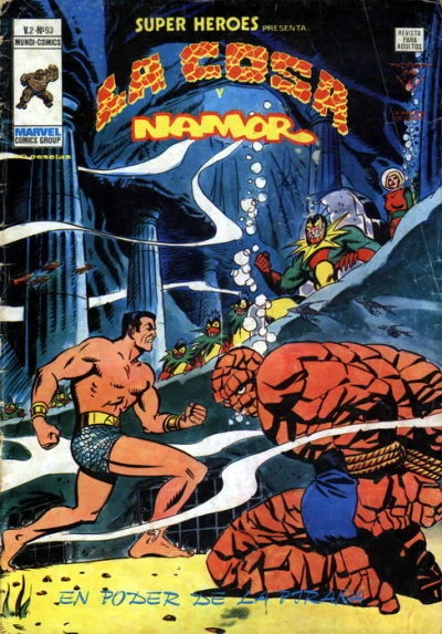 Cover of La Cosa y Namor