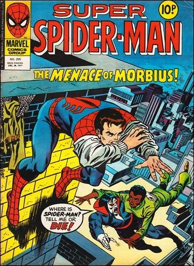 Cover of Menace of Morbius!