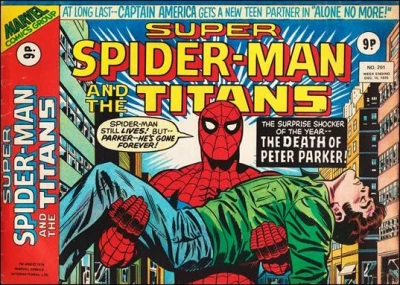 Cover of The Death of Peter Parker!