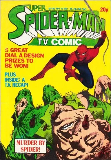 Cover of Murder by Spider!