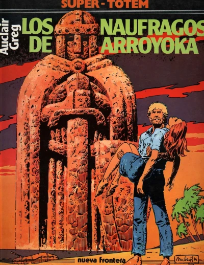 Cover of Los naufragos de Arroyoka