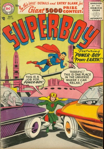 Cover of The Heroine of Smallville / Power-Boy from Earth / The Super-Robot