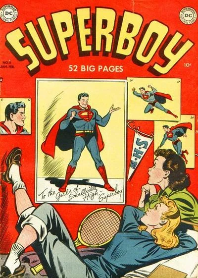 Cover of To the Girls of Smallville High- Superboy