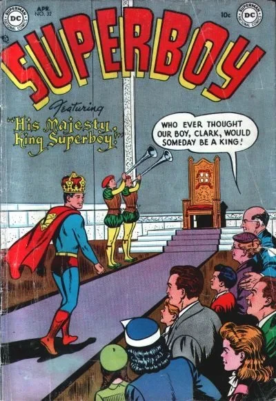 Cover of His Majesty, King Superboy