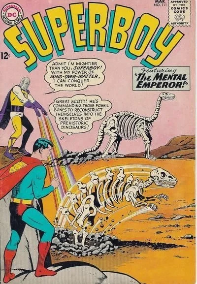 Cover of Lana Lang's Mystic Power! / Krypto's Three Amazing Transformations! / The Mental Emperor!