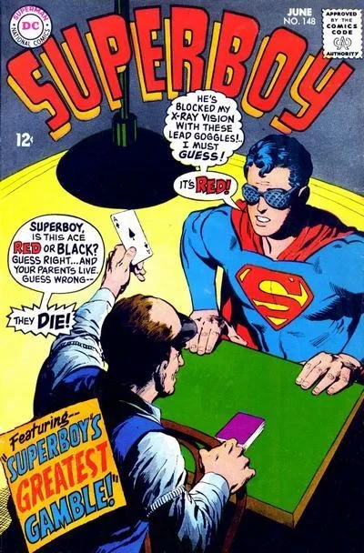 Cover of Superboy's Greatest Gamble! ; The Canine that Outclassed Krypto!