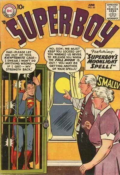 Cover of Superboy's Moonlight Spell