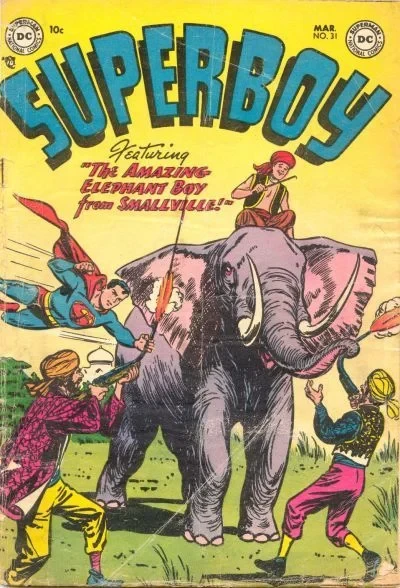 Cover of The Amazing Elephant Boy From Smallville