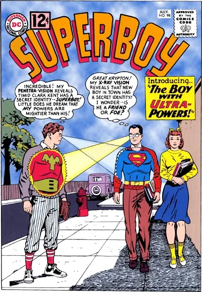 Cover of The Boy With Ultra-Powers!