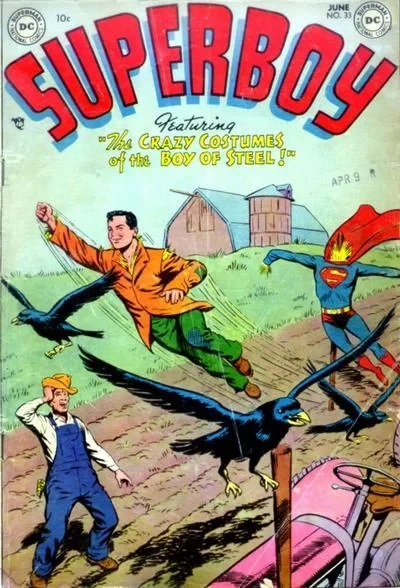 Cover of The Crazy Costumes of the Boy of Steel!