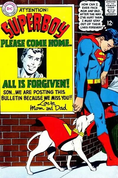 Cover of The Runaway Superboy! ; The Superboy Legend ; The Notorious Captain Sinbad Kent!