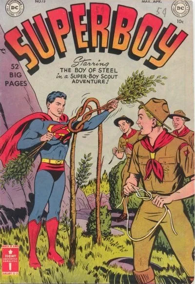 Cover of The Super-Boy Scout of Smallville!