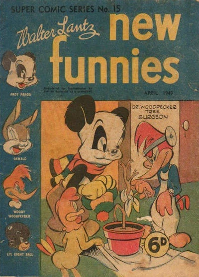 Cover of Walter Lantz New Funnies