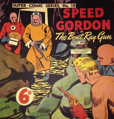 Cover of Speed Gordon in The Bent Ray Gun