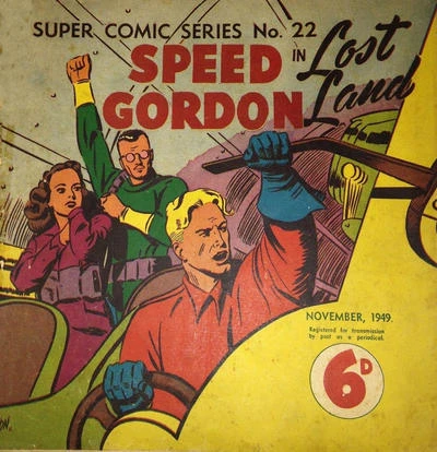 Cover of Speed Gordon in Lost Land