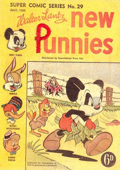 Cover of Walter Lantz New Funnies