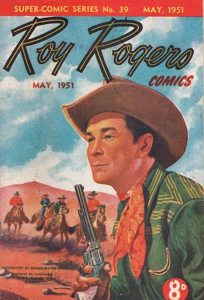 Cover of Roy Rogers Comics