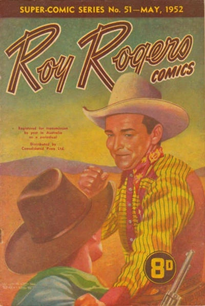 Cover of Roy Rogers Comics