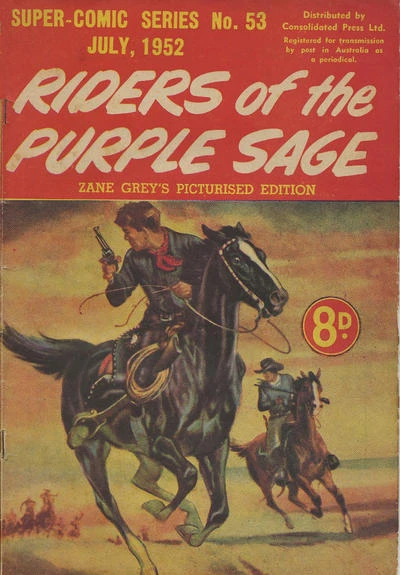 Cover of Riders of the Purple Sage