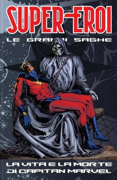 Cover of La vita e la morte di Capitan Marvel