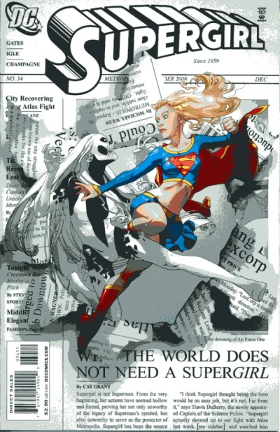 Cover of Why the World Doesn't Need Supergirl
