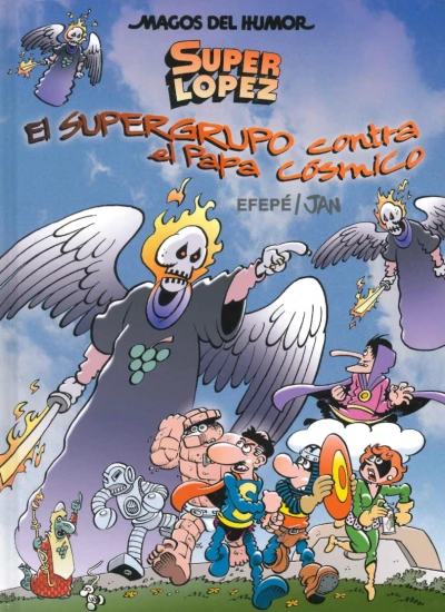 Cover of El supergrupo contra el Papa Cósmico