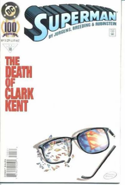Cover of The Death of Clark Kent