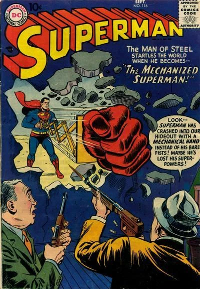 Cover of The Mechanized Superman!
