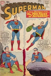 The Two Faces of Superman!