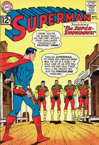 Cover of The Day Superman Broke the Law! / The Secret of the Superman Stamp! / The Town of Supermen!