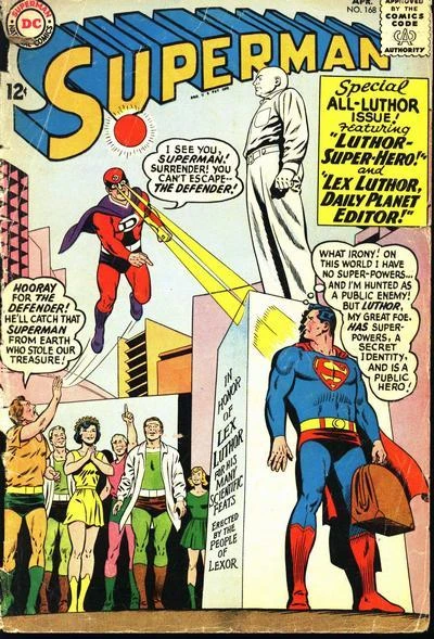 Cover of Luthor - - Super-Hero!