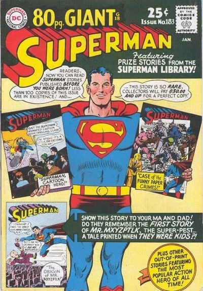 Cover of Prize Stories from the Superman Library!