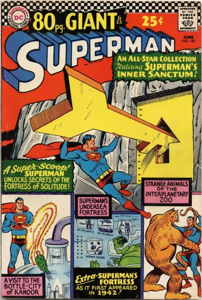 Cover of Superman's Inner Sanctum!