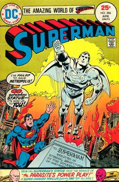 Cover of The Parasite's Power Play! / The Demon in Superboy's Body!