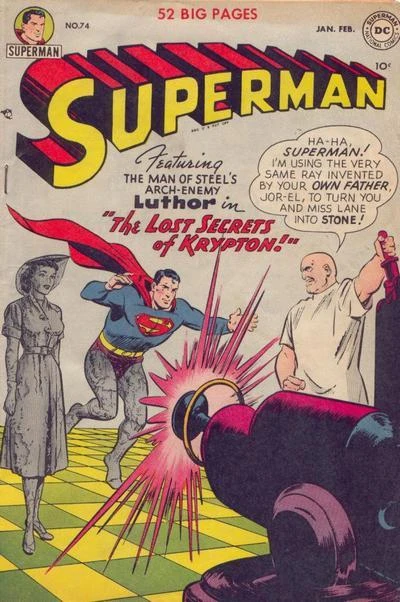 Cover of The Lost Secrets of Krypton