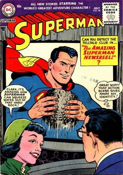 Cover of The Amazing Superman Newsreel