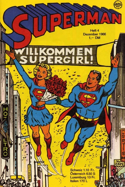 Cover of Willkommen Supergirl!